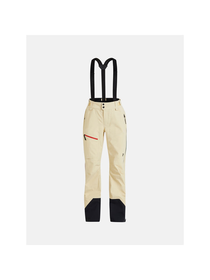 Spodnie narciarskie Peak Performance W Alpine GoreTex Pants beżowy