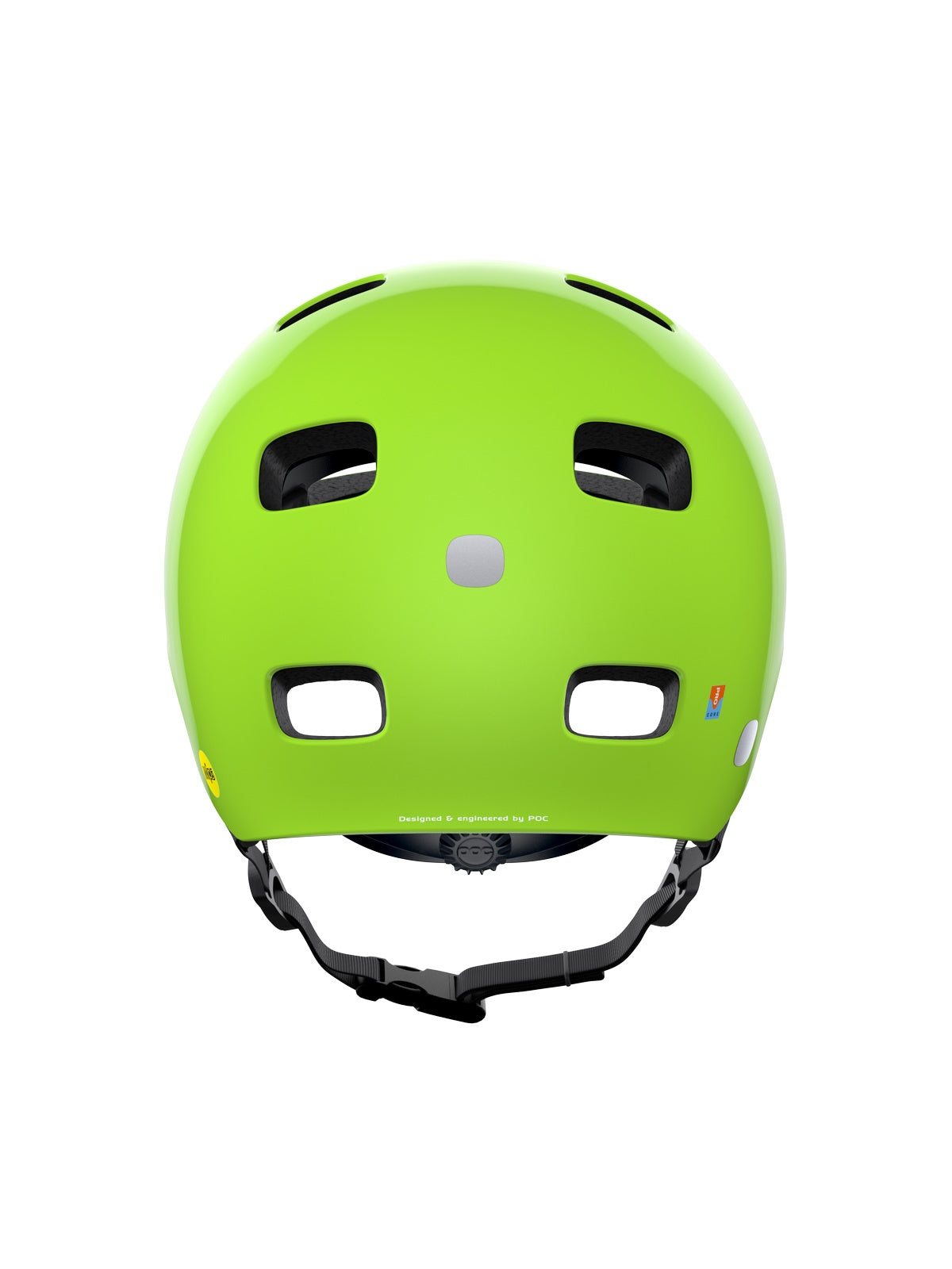 Kask rowerowy juniorski POCITO CRANE MIPS - zielony