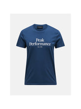 T-Shirt Peak Performance M Original Tee niebieski