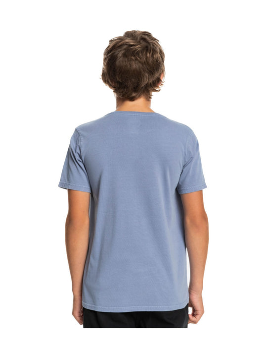 T-Shirt chłopięcy QUIKSILVER Square Bubble B Tees - fioletowy
