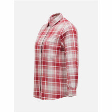 Koszula Peak Performance W Cotton Flannel Shirt czerwono biała krata - Adventure Sports
