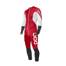 Guma Narciarska juniorska POC SKIN GS JR czerwono biała - Adventure Sports
