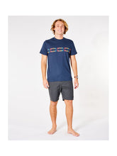 T-Shirt RIP CURL Surf Revival Reflect Tee - granatowy