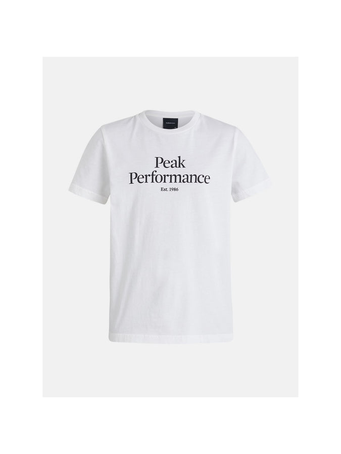 T-Shirt Peak Performance Jr Original Tee biały