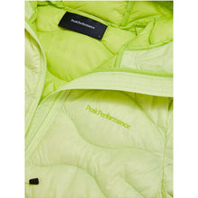 Kurtka puchowa Peak Performance W Helium Down Hood Jacket żółty - Adventure Sports
