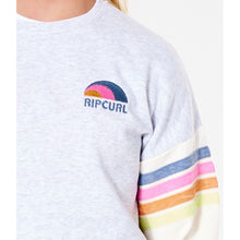 Bluza dziewczęca RIP CURL Surf Revival Crew - Girl - jasny szary - Adventure Sports
