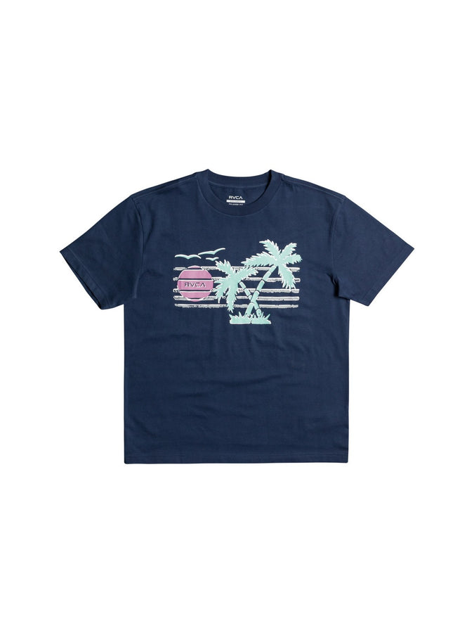 T-Shirt RVCA Quarantine Dreams - niebieski