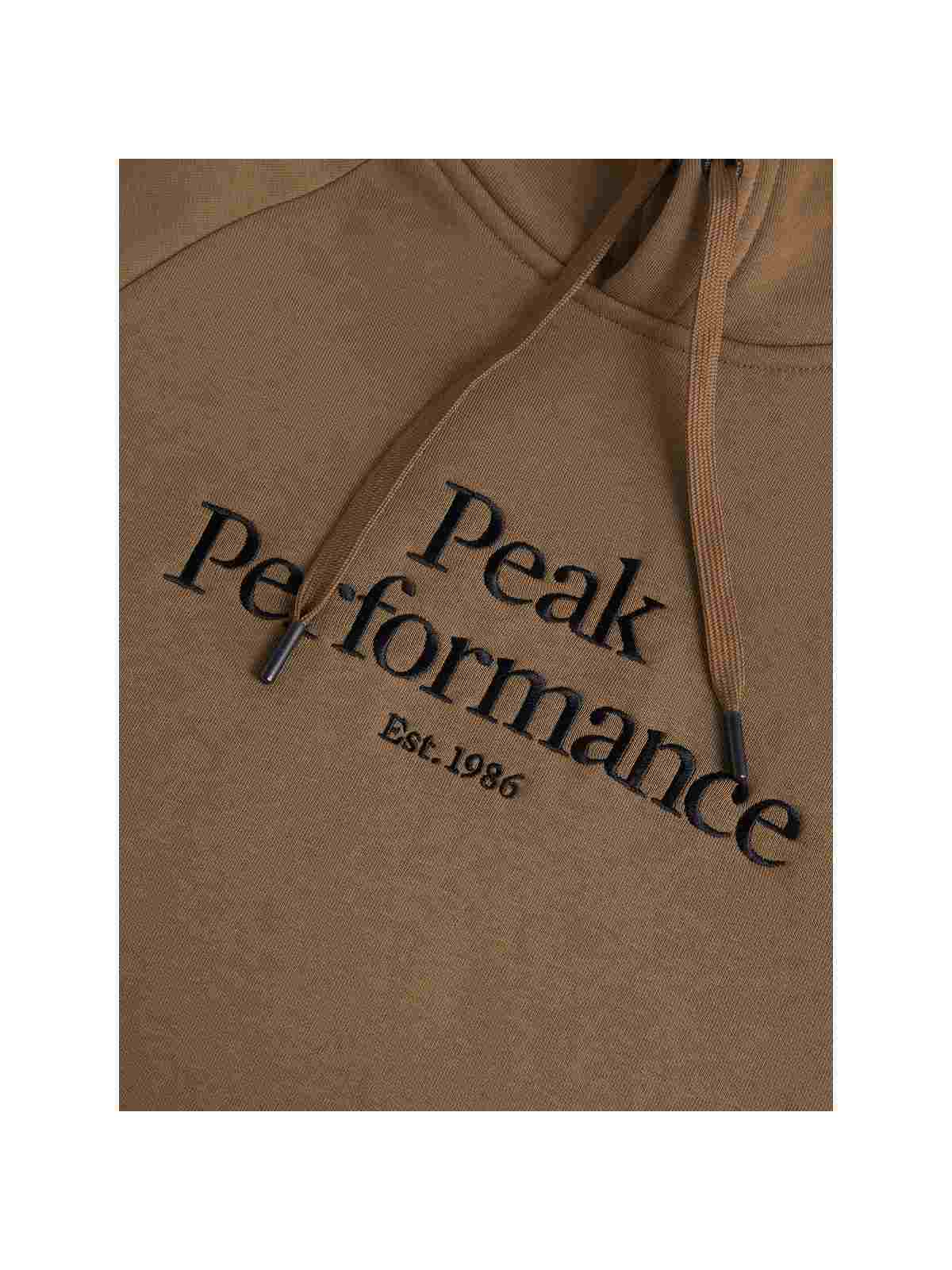 Bluza Peak Performance M Original Hood brązowy - Adventure Sports