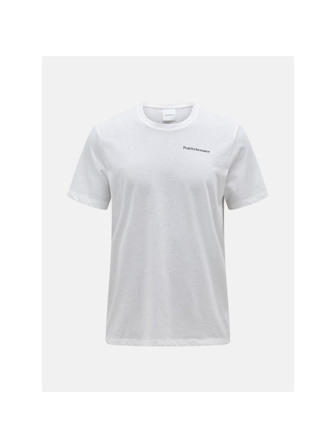 T-Shirt Peak Performance M Explore Logo Tee biały
