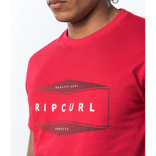 T-Shirt RIP CURL NEON S/S TEE czerwona - Koszulka - Adventure Sports
