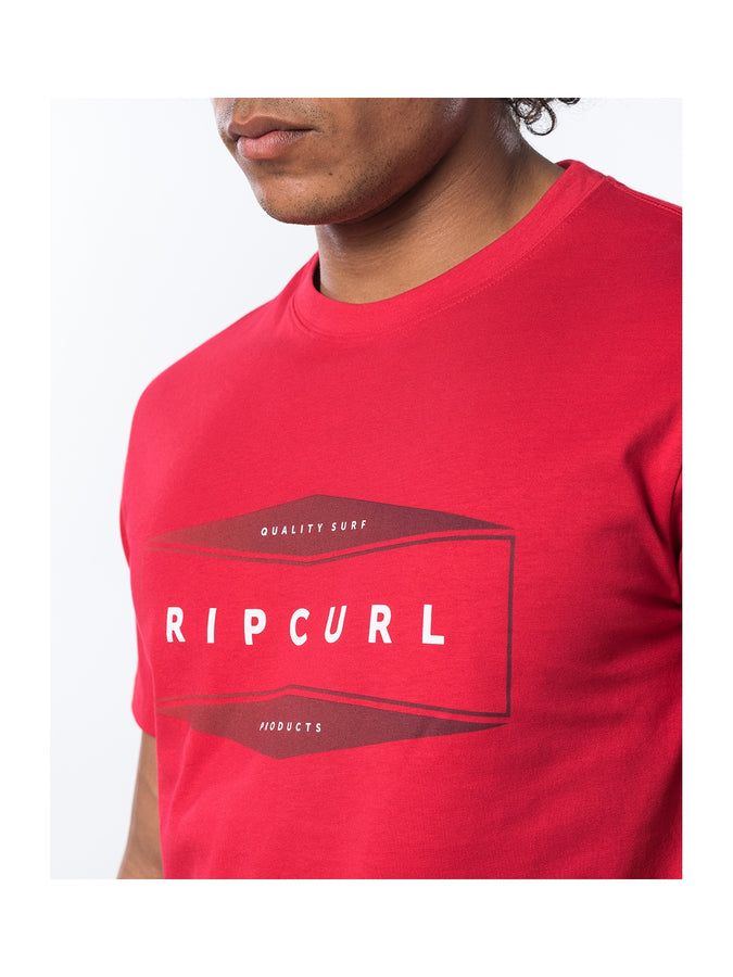 T-Shirt RIP CURL NEON S/S TEE czerwona