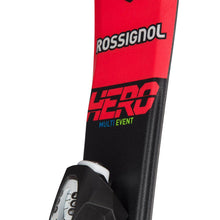 Narty dziecięce ROSSIGNOL HERO Pro Team + wiązania LOOK 4 Gw Black Bulk - Adventure Sports
