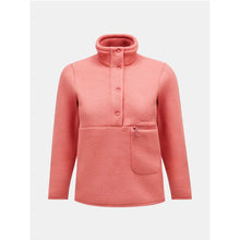 Bluza Peak Performance W Fleece Snap T różowy - Adventure Sports
