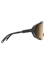 Okulary rowerowe POC Devour Wide Fit czarny | Clarity Trail/Partly Sunny Silver cat 2
