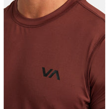 T-Shirt RVCA Sport Vent Ss brązowy - Koszulka - Adventure Sports
