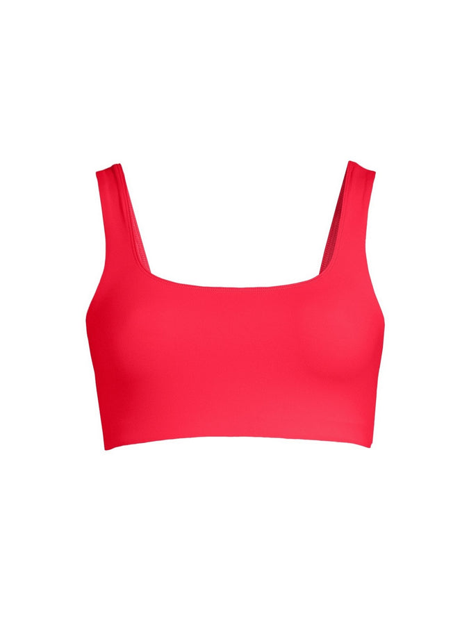 Top kąpielowy CASALL Square Neck Bikini Top czerwony