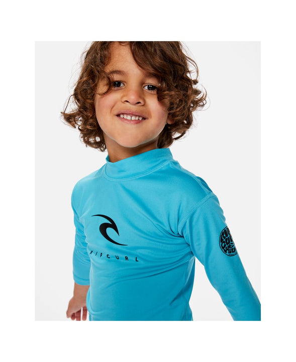 Lycra RIP CURL Corps L/S Rash Vest -Boy niebieski - Adventure Sports
