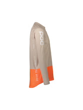 Koszulka rowerowa POC MTB Pure LS Jersey beżowo pomarańczowy
