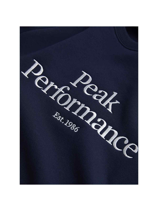 Bluza Peak Performance M Original Crew niebieski - Adventure Sports
