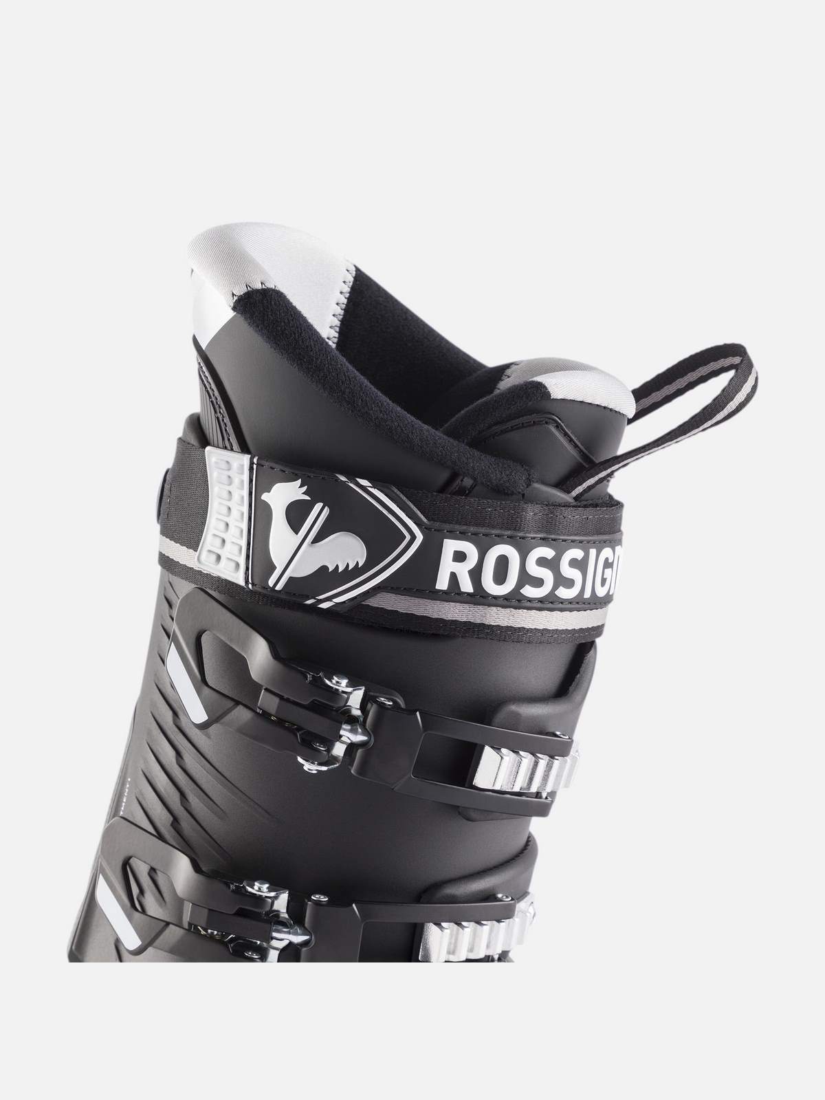 Buty narciarskie ROSSIGNOL HI-SPEED 80 Hv - Black Silver - Narciarskie - Adventure Sports