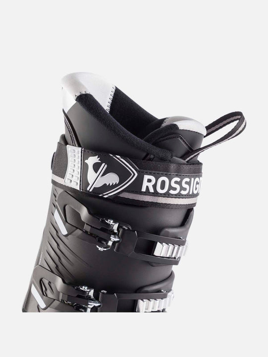 Buty narciarskie ROSSIGNOL HI-SPEED 80 Hv - Black Silver - Narciarskie - Adventure Sports

