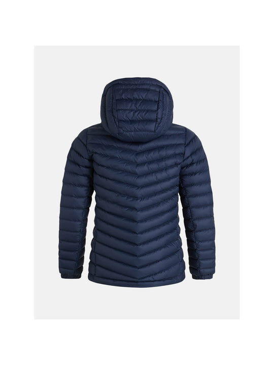 Kurtka puchowa Peak Performance Jr Frost Down Hood Jacket niebieski
