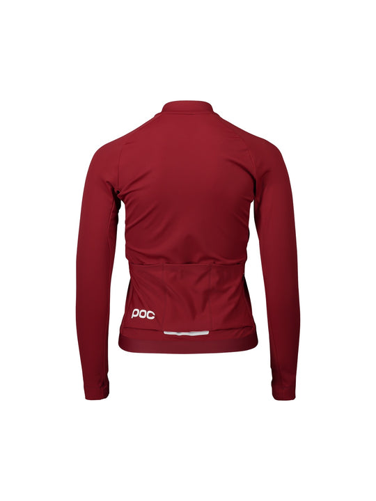 Koszulka rowerowa POC W&#39;S Ambient Thermal Jersey czerwony
