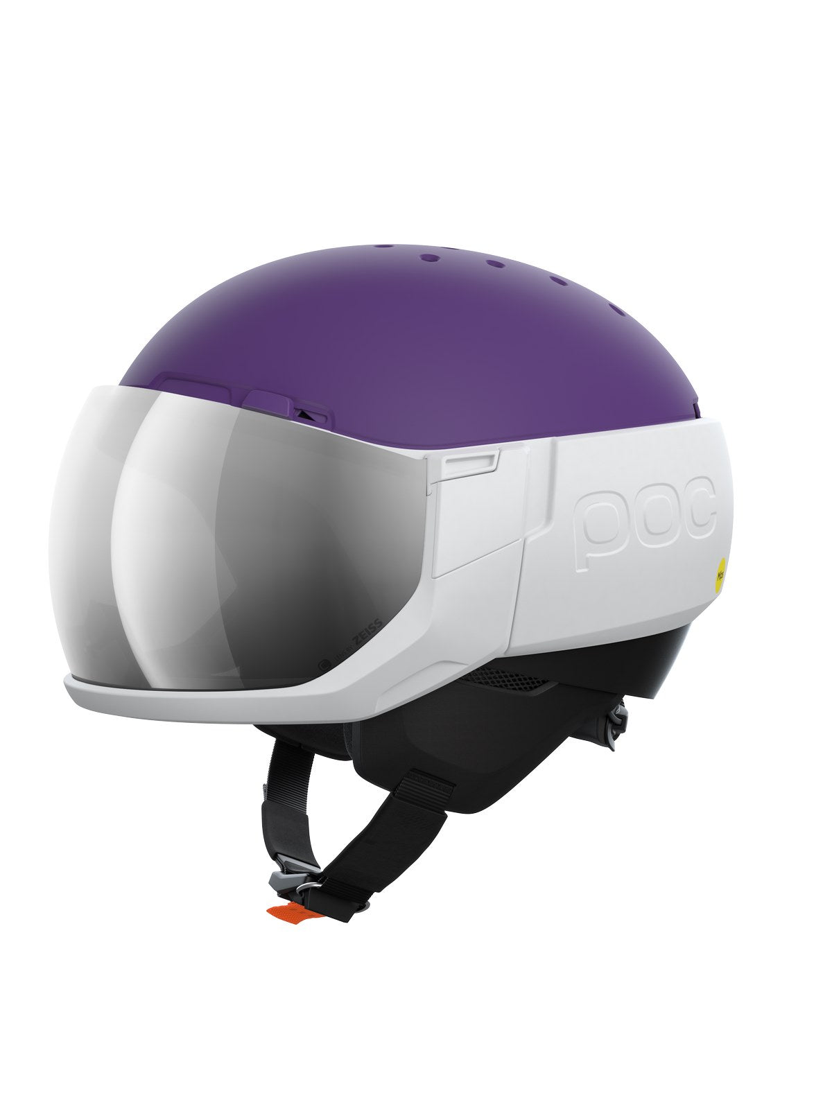 Kask narciarski POC LEVATOR MIPS fioletowo biały - Adventure Sports