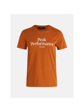 T-Shirt Peak Performance M Original Tee jasny brąz
