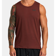 Top RVCA Sport Vent Sl brązowy - Adventure Sports
