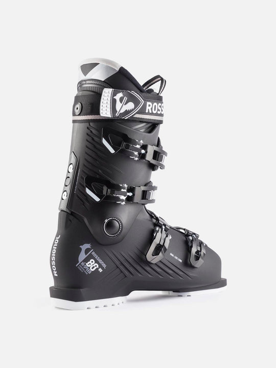 Buty narciarskie ROSSIGNOL HI-SPEED 80 Hv - Black Silver - Narciarskie - Adventure Sports
