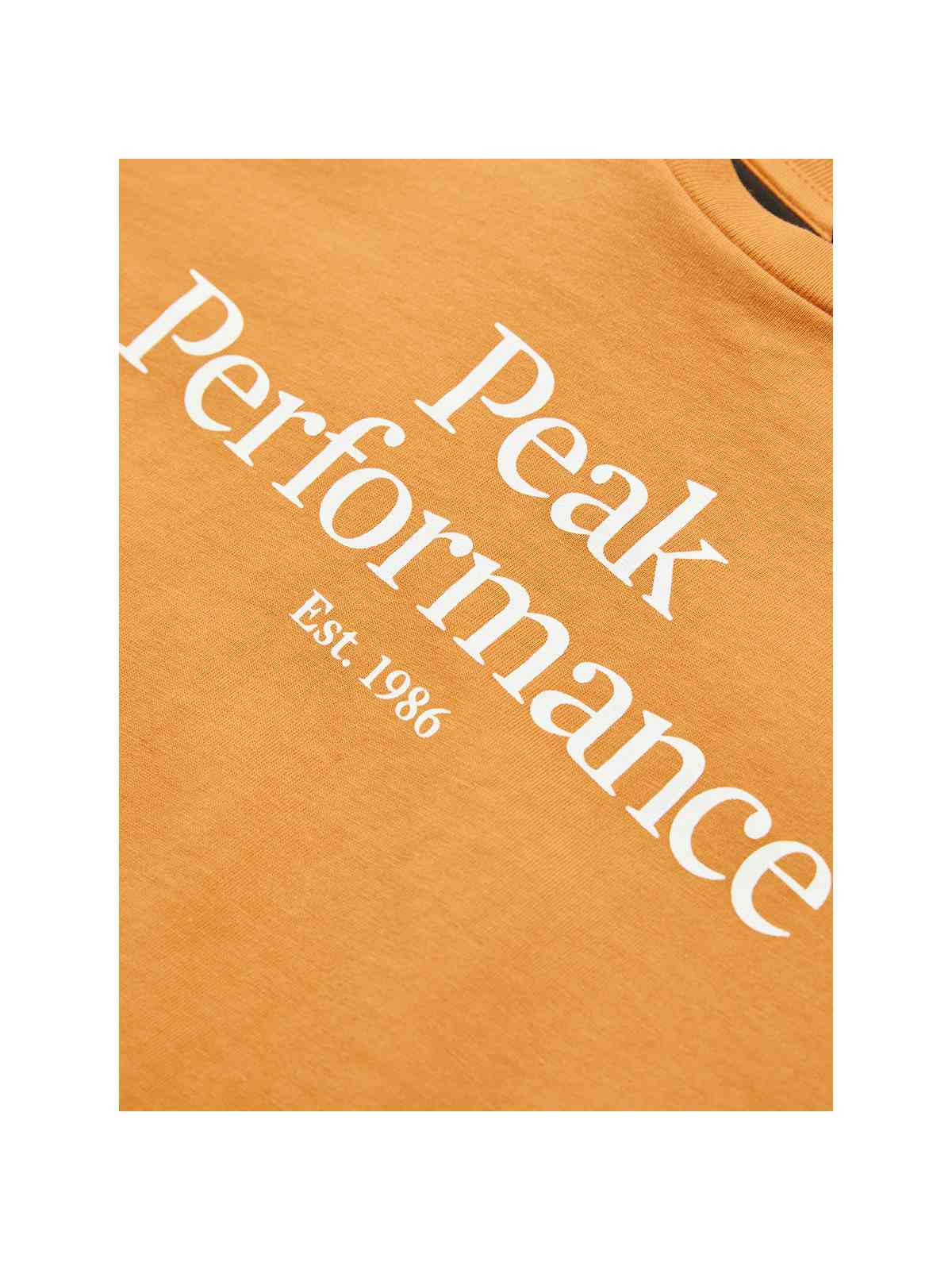 T-Shirt Peak Performance Jr Original Tee pomarańczowy
