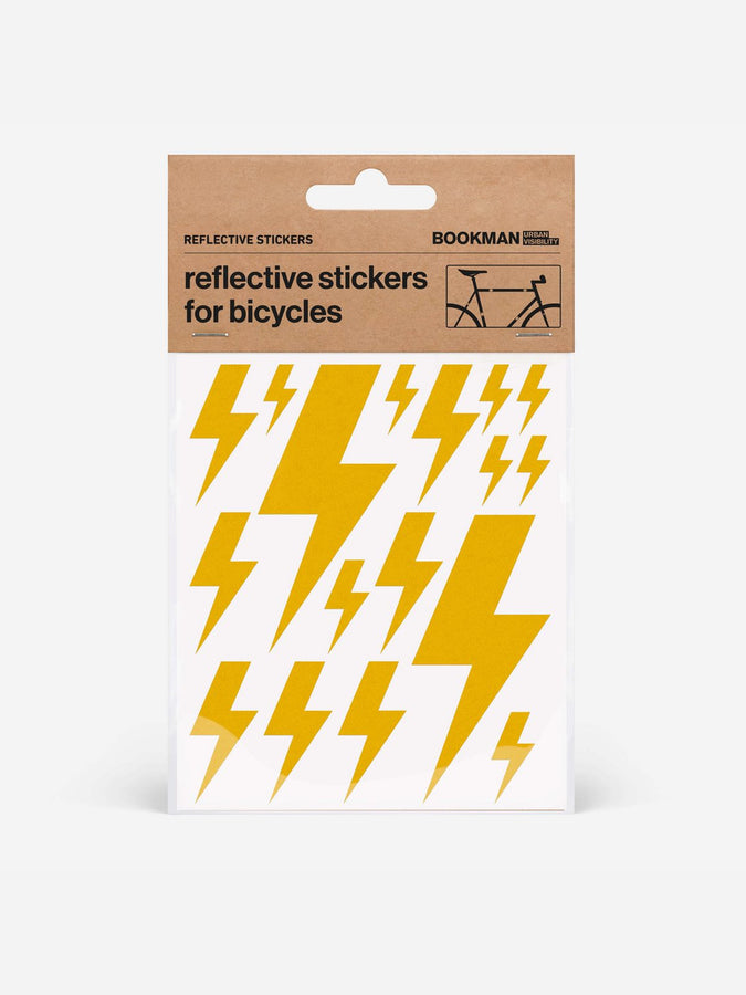 Naklejki odblaskowe BOOKMAN Reflective Stickers Flash żółty