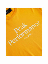 T-Shirt Peak Performance M Original Tee żółty
