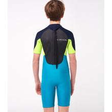 Pianka surfingowa chłopięca RIP CURL Boys Omega Bz Spring - granatowo niebieska - Adventure Sports
