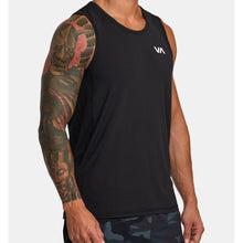 Top RVCA Sport Vent Sl czarny - Adventure Sports
