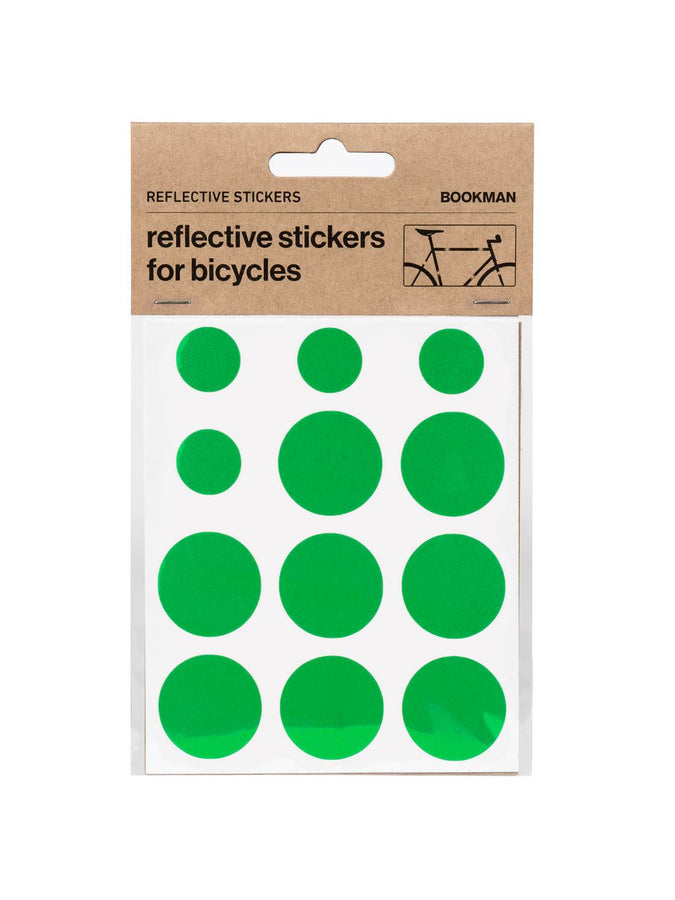 Naklejki odblaskowe BOOKMAN Reflective Stickers zielony