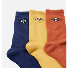 Skarpety RIP CURL Icons Crew Sock 3-Pk granatowy - TU - Adventure Sports
