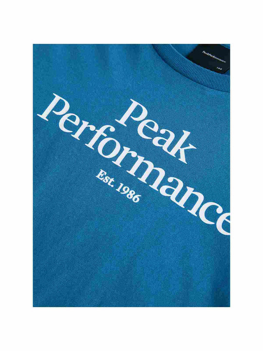 T Shirt Peak Performance Jr Original Tee - granatowy