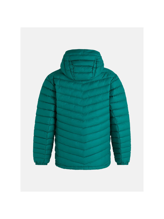 Kurtka puchowa Peak Performance M Frost Down Hood Jacket zielony
