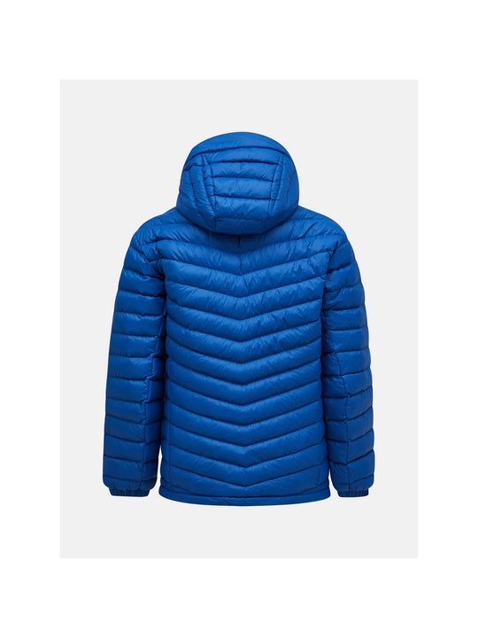 Kurtka puchowa Peak Performance M Frost Down Hood Jacket niebieski
