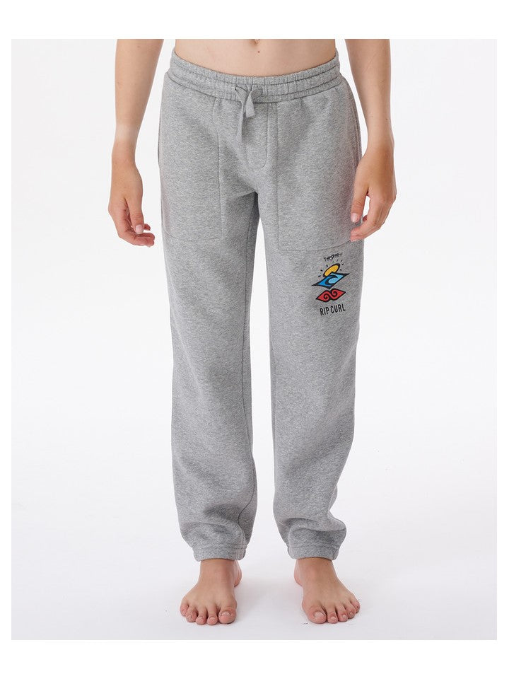 Spodnie RIP CURL Search Icon Track Pant -Boy szary