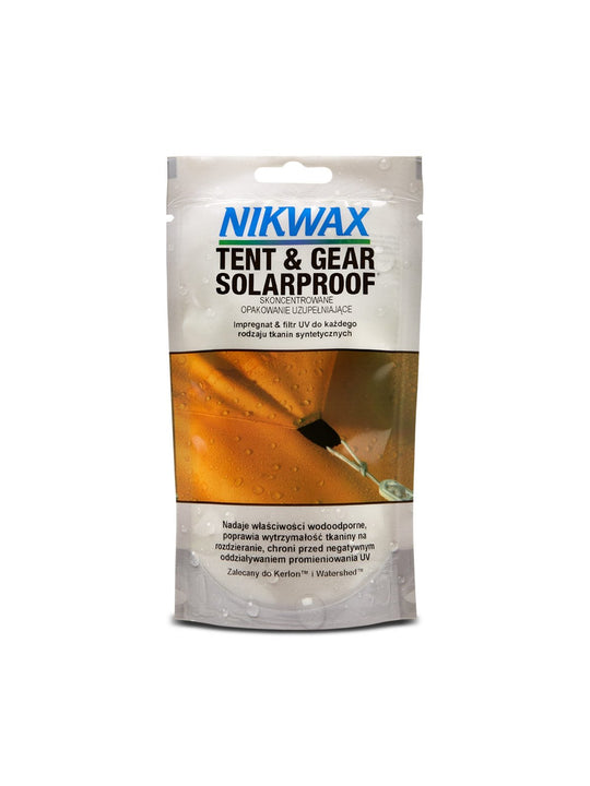 Impregnat do namiotów i sprzętu UV Nikwax Tent&amp;Gear SolarProof koncentrat 150ml - 150 ml - Środki Czyszczące
