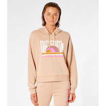 Bluza dresowa damska RIP CURL Wave Shapers Hood - kremowa - Adventure Sports
