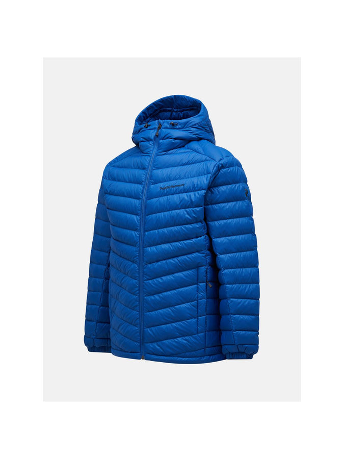 Kurtka puchowa Peak Performance M Frost Down Hood Jacket niebieski