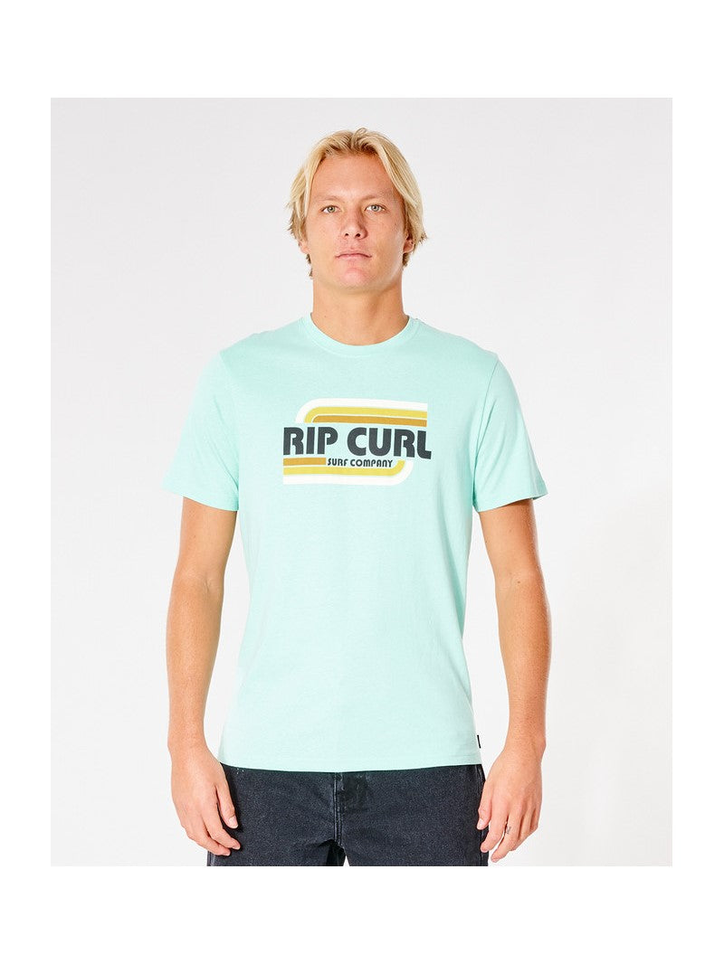 T-Shirt RIP CURL Surf Revival Yeh Mumma Tee - niebieski