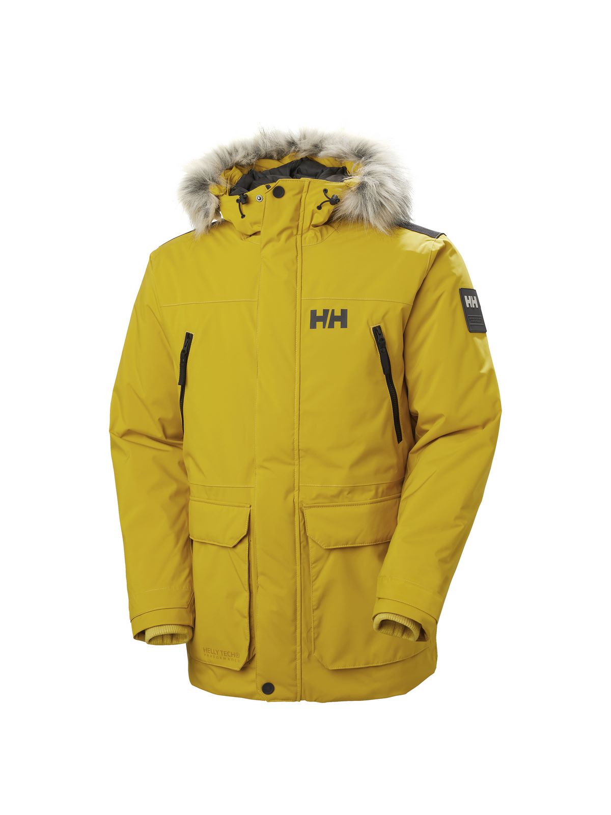 Kurtka zimowa Helly Hansen Reine Parka żółty