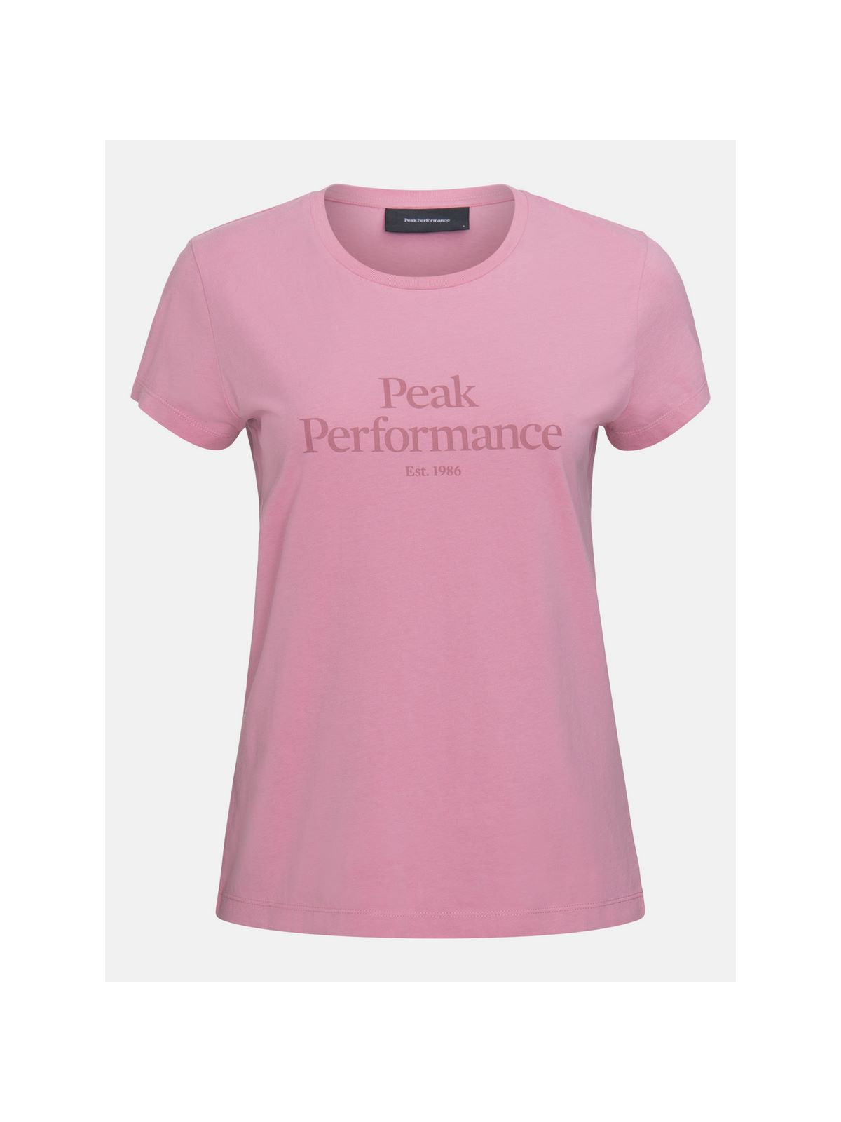 Koszulka PEAK PERFORMANCE W ORIGINAL TEE różowa