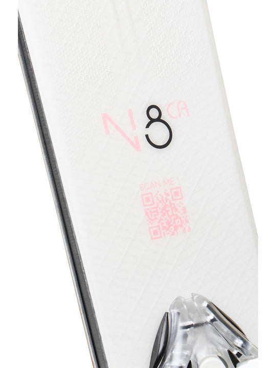 Narty ROSSIGNOL NOVA 8 Ca + wiązania LOOK Xpress W11 GW B83 white sparkle - Adventure Sports

