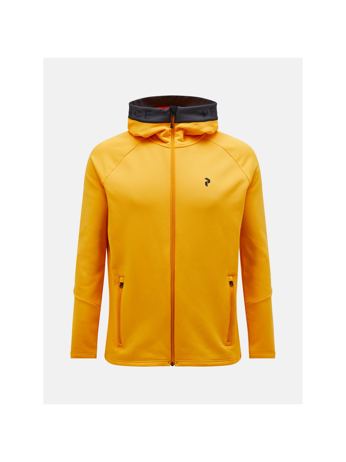 Bluza Peak Performance M Rider Zip Hood żółty